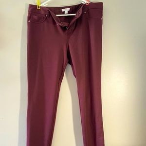 New York & Company Purple Leggings